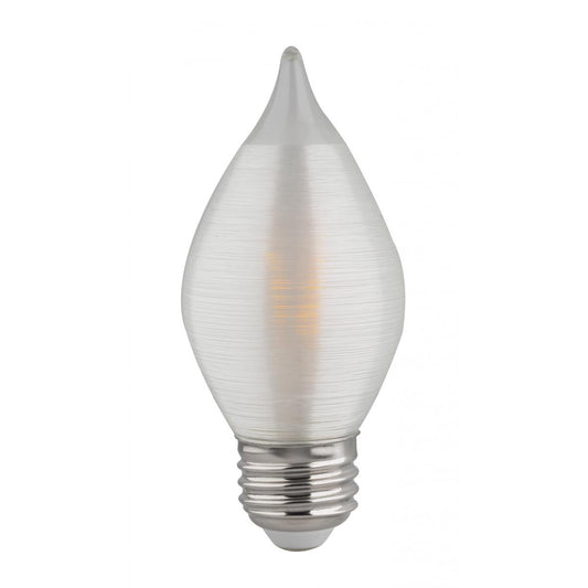 Replacement for Satco S2715 60W 120V C15 Satin Spun E26 Base Incandescent - NOW LED S22713
