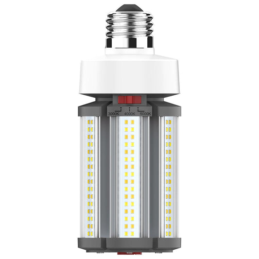 Satco S23142 54/45/36 Wattage Selectable; LED HID Replacement; CCT Selectable; Extended Mogul base; 100-277 Volt; ColorQuick PowerQuick