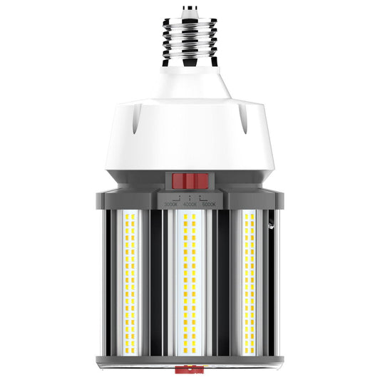 Satco S23143 80/63/54 Wattage Selectable; LED HID Replacement; CCT Selectable; Mogul base; 100-277 Volt; ColorQuick PowerQuick