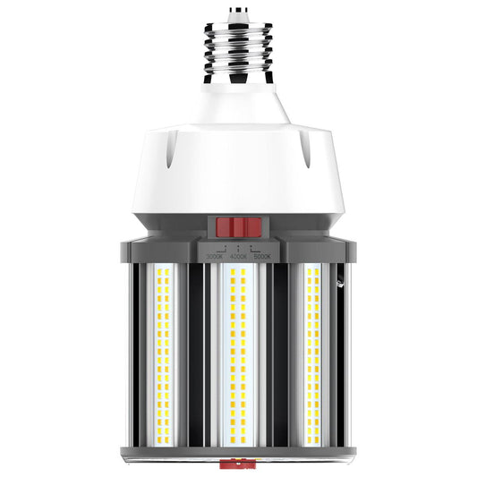 Satco S23145 120/100/80 Wattage Selectable; LED HID Replacement; CCT Selectable; Extended Mogul base; 100-277 Volt; ColorQuick PowerQuick