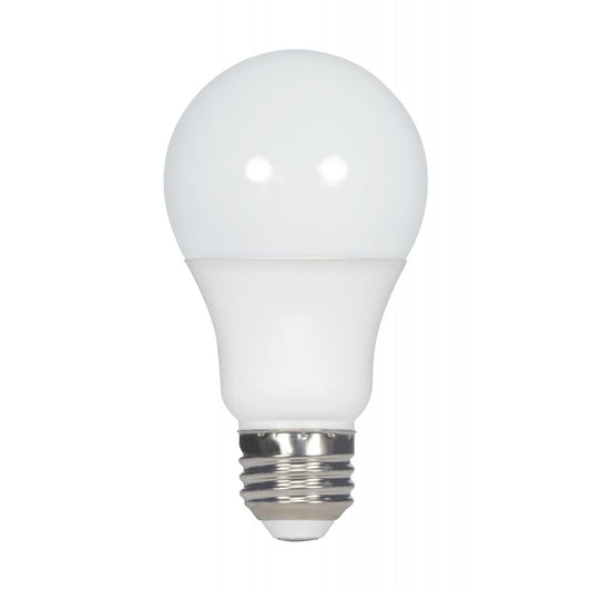 Satco S28557 5.5 Watt A19 LED Frosted 2700K Medium base 120 Volt 4-pack