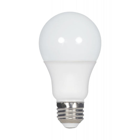 Satco S28594 5.5 Watt A19 LED Frosted 5000K Medium base 120 Volt 4-pack
