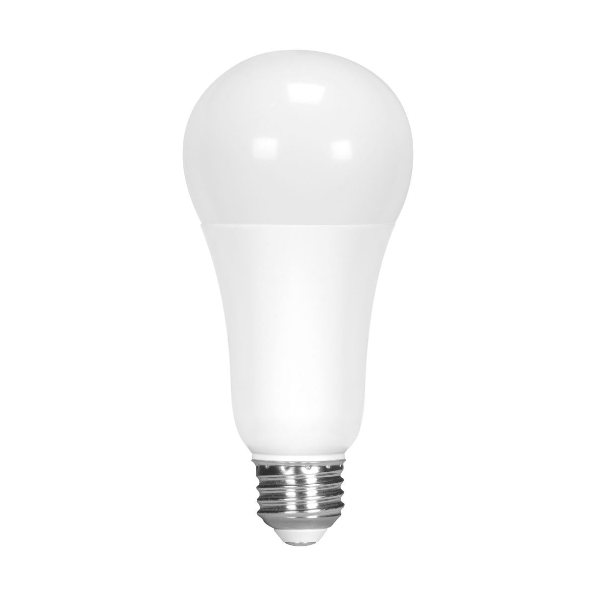 Satco S28653 16.5 Watt A19 LED 90CRI 3000K Medium base 220 deg. Beam Angle 120 Volt 1600 Lumens CEC