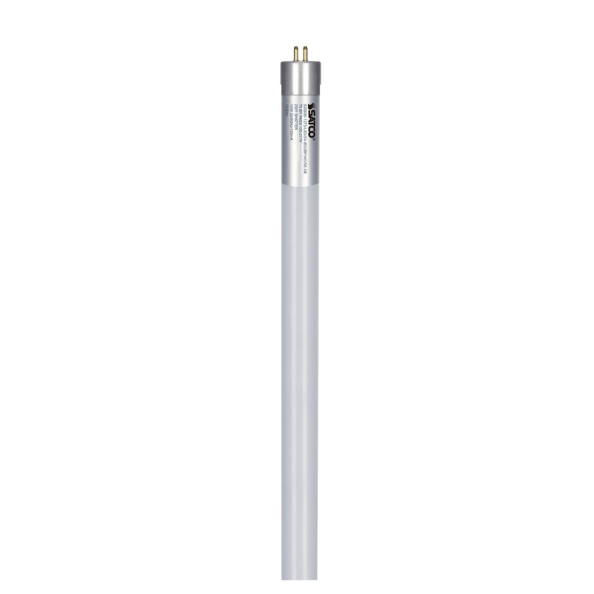 Satco S28695 12 Watt T5 LED Miniature bi-pin base 5000K 120-277V Type B Ballast Bypass Single or Double Ended Wiring