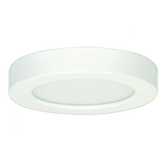 Replacement for Satco S29323 10.5 watt 5.5" Flush Mount LED Fixture 3000K Round Shape White Finish 120 volts - NOW 62/1700