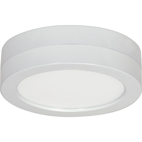 Satco S29346 Battery Backup Module Housing Only For Flush Mount LED Fixture 7" Round White Finish