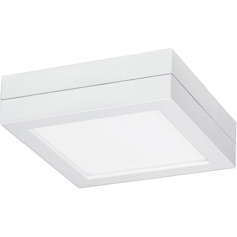 Satco S29347 Battery Backup Module Housing Only For Flush Mount LED Fixture 7" Square White Finish