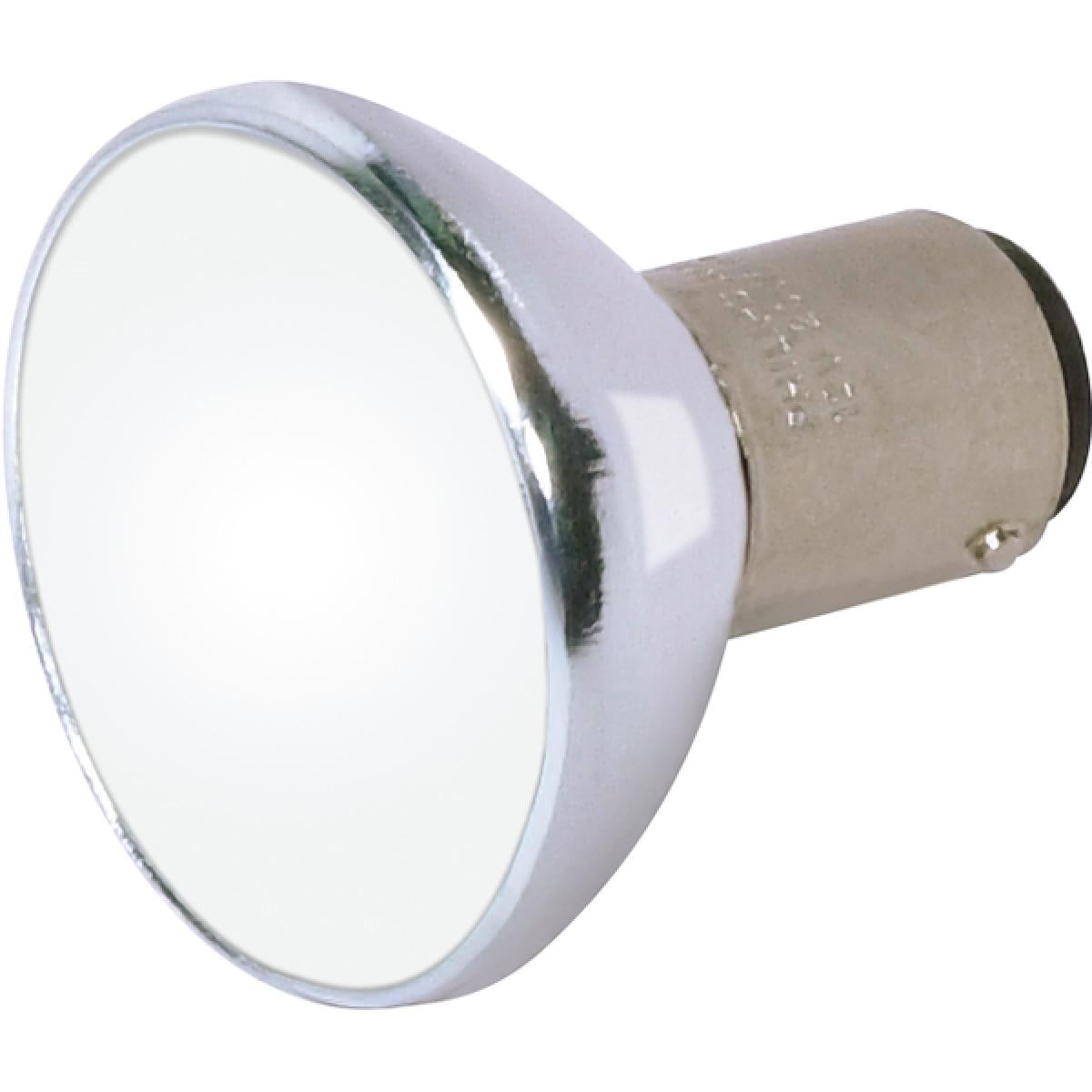 Satco S3937 20 Watt Halogen ALR12 GBF Frosted 2000 Average rated hours DC Bay base 12 Volt Shatter Proof Coated
