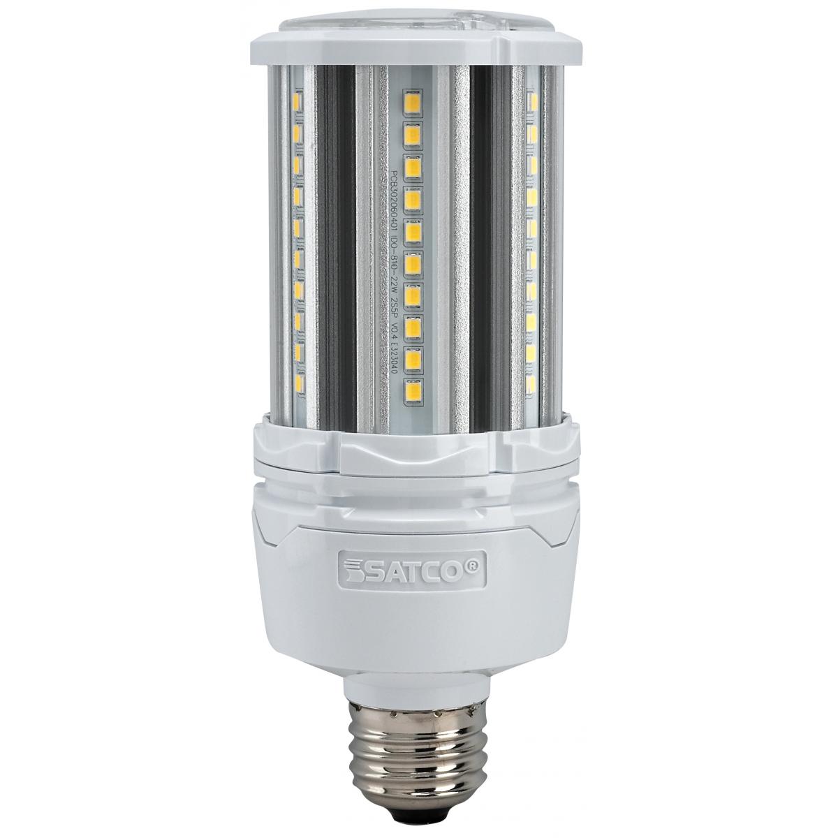 Satco S39671 22 Watt LED HID Replacement 2700K Medium base 100-277 Volt