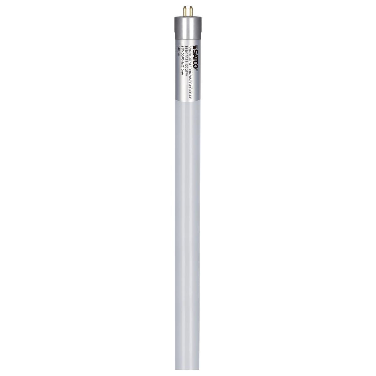 Satco S39720 25 Watt T5 LED Miniature bi-pin base 6500K 3400 Lumens 120-277 Volt Type B Ballast Bypass