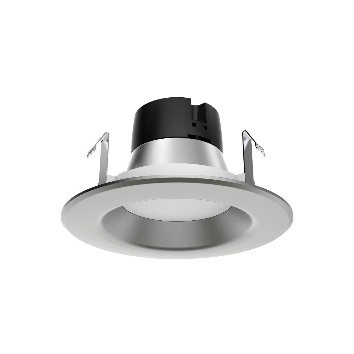 Replacement for Satco S39744 8.5 watt LED Downlight Retrofit 4" 3000K 120 volts Dimmable Brushed Nickel Finish - NOW S11833