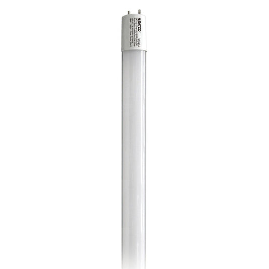 Satco S39914 14 Watt T8 LED 4Ft 3500K Medium Bi Pin base Type B Ballast Bypass Single or Double Ended Wiring