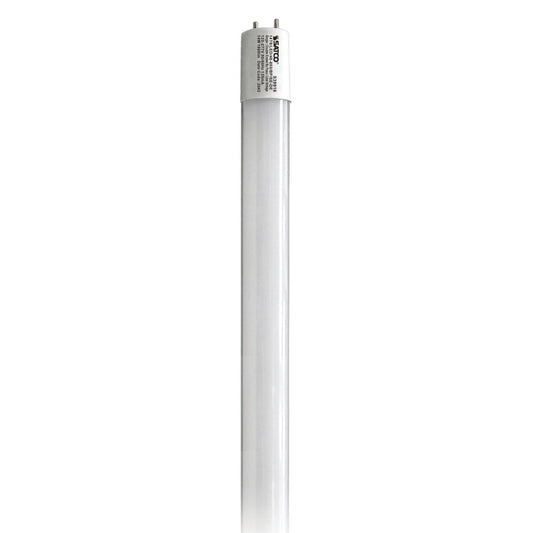 Satco S39916 14 Watt T8 LED 4Ft 5000K Medium Bi Pin base 1800 Lumens Type B Ballast Bypass Single or Double Ended