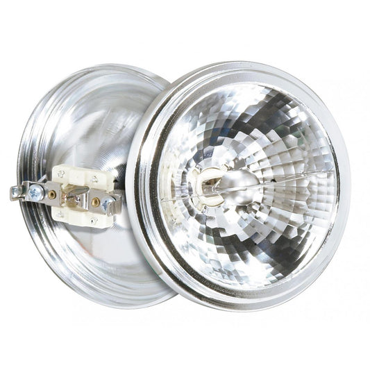 Replacement for Satco S4688 50AR111/SSP4 50 Watt Halogen AR111 3000 Average rated hours G53 base 12 Volt - NOW 35W 24 degree only