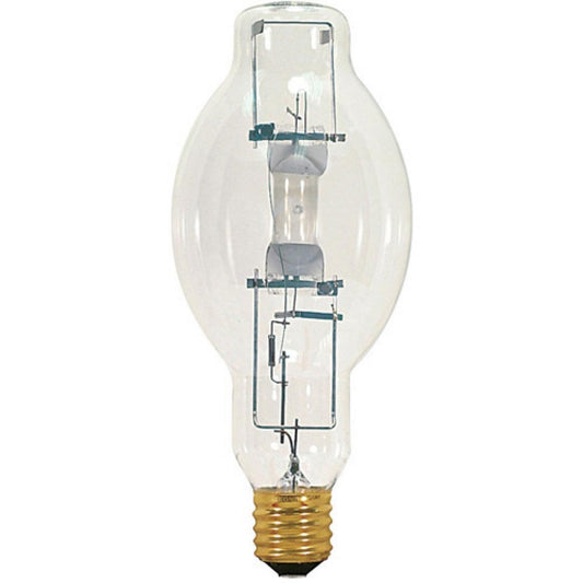 Satco S4833 MH400/U 400 Watt Metal Halide HID Mogul base ED37 Clear 65 CRI 4000K