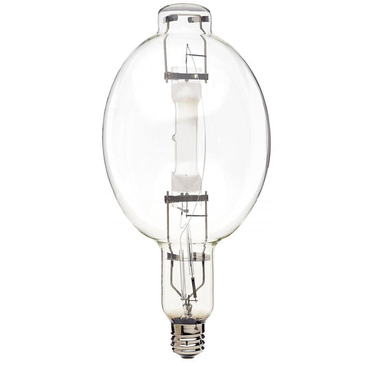 Satco S4835 MH1000/U 1000 Watt Metal Halide HID Mogul base BT56 Clear 65 CRI 4000K