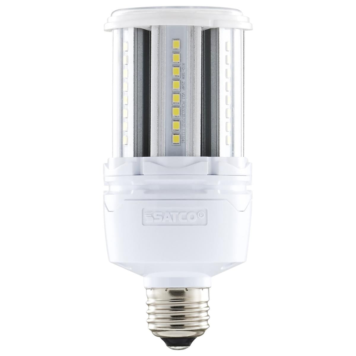 Satco S49391 22W/LED/HP/850/100-277V/E26 22 Watt LED HID Replacement; 80 CRI; 5000K; Medium base; Economy Hi-Pro