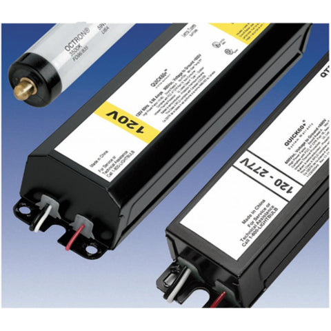 Satco S5287 QTP2X32T8/UNV/PSN/TC # of lamps: 2 F32T8 T8 Instant Start, Professional < 10% THD, Universal Voltage Ballast