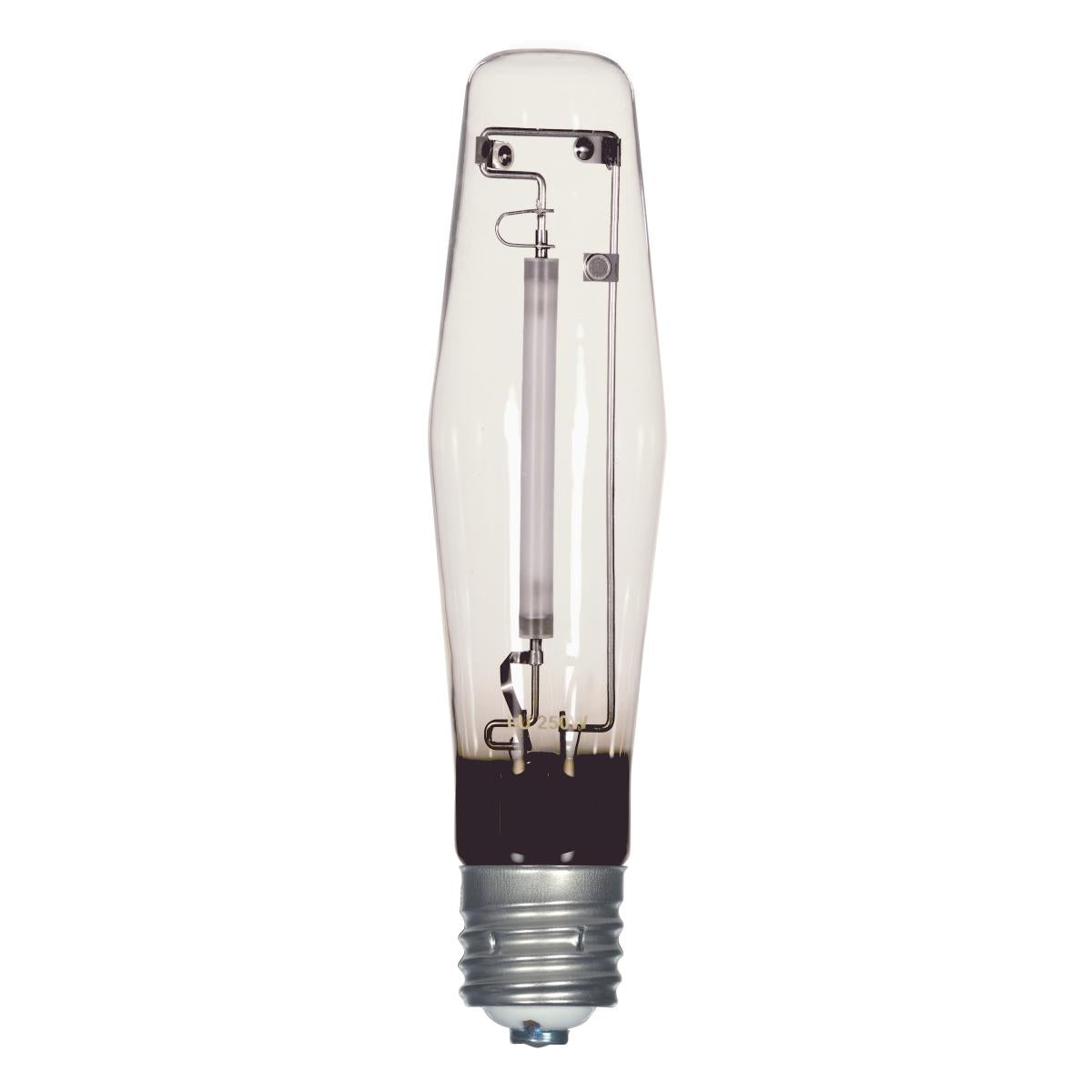 Satco S5902 LU250/ET18/HO 250 Watt High Pressure Sodium HID Mogul base ET18 Clear 20 CRI 2000K