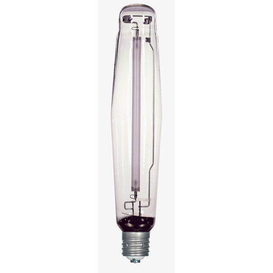 Satco S5906 LU1500/ET25/HO 1500 Watt High Pressure Sodium HID Mogul base ET25 Clear 20 CRI 2000K