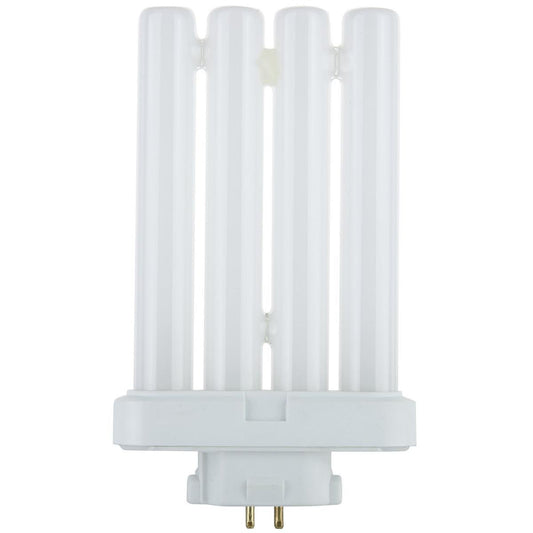 Satco S6385 FML27 27 Watt Quad Tube T4 Compact Fluorescent GX10q-4 base 6500K