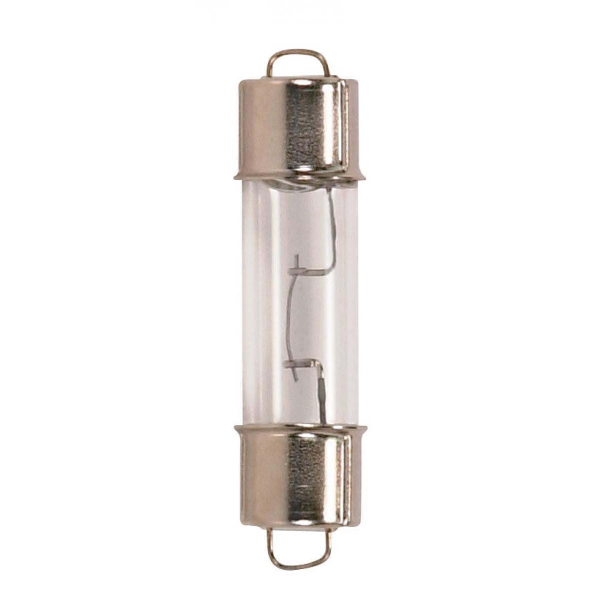 Satco S6906 211-2 12.42 Watt miniature Festoon 1000 Average rated hours DE Cap base 12.8 Volt