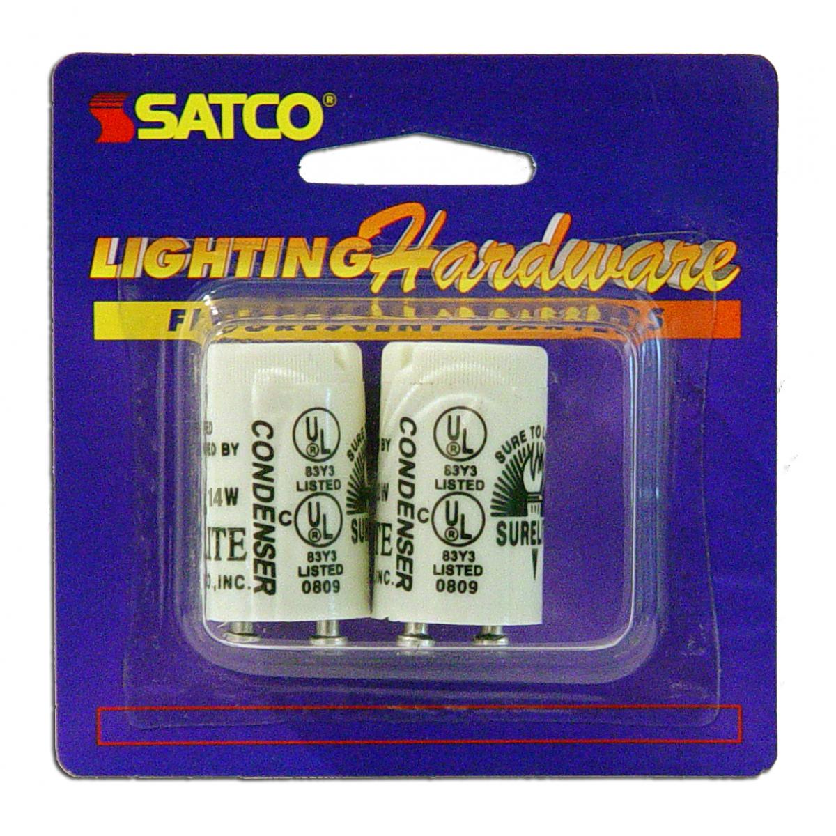 Satco S70-202 FS5 Starter Carded 4W 6W 8W - 2 per pack