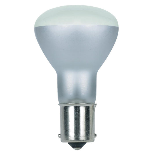Satco S7061 1385 20.2 Watt miniature R12 300 Average rated hours Bayonet Single Contact Base Frosted 28 Volt