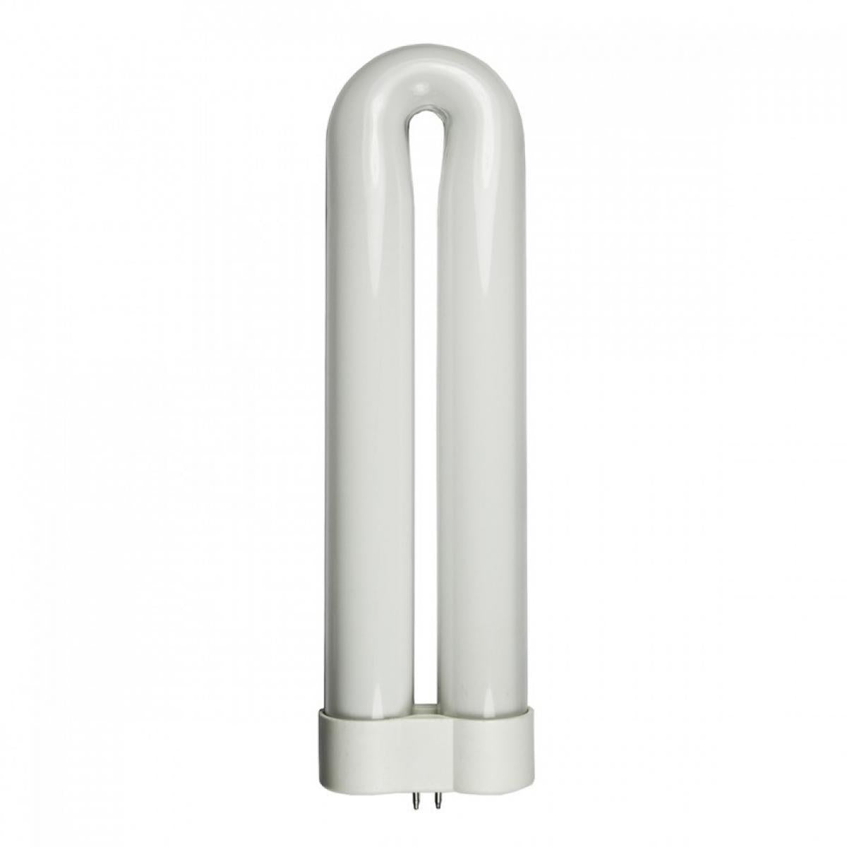 Satco S7298 FUL-40 40 Watt T8 Four-Pin GX10q-4 Base Black Light 8000 Hours Single U-Shaped Twin Tube Compact Fluorescent Plug-In Lamp
