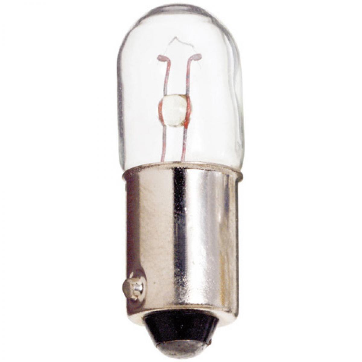 Satco S7862 1813 1.44 Watt miniature T3 1/4 1000 Average rated hours Miniature Bayonet base 14.4 Volt