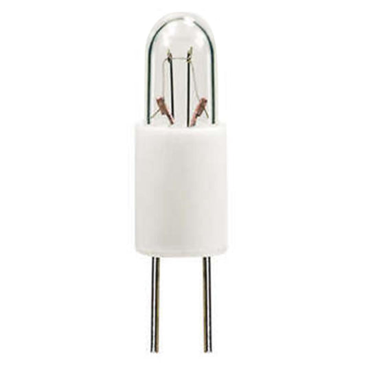 Satco S7883 7387 1.12 Watt miniature T1 3/4 7000 Average rated hours G3.17 base 28 Volt