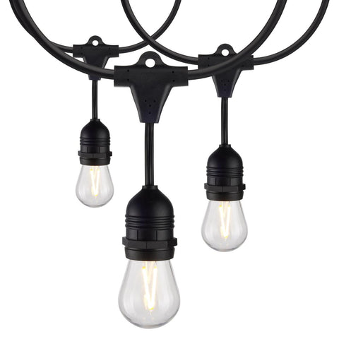 Satco S8035 24FT/INCD/SL/S14/120V 24Ft; Incandescent String Light; Includes 12-S14 bulbs; 120 Volts