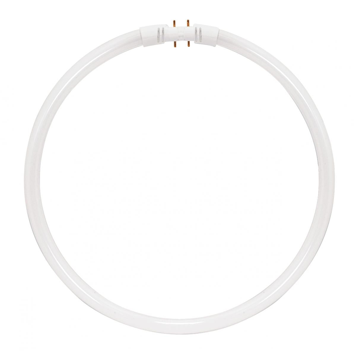 Satco S8162 FC55T5/HO/835 55 Watt T5 Circline Fluorescent 3500K Neutral White 82 CRI 2GX13 (4-Pin) base