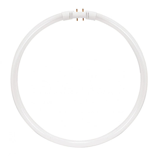 Satco S8162 FC55T5/HO/835 55 Watt T5 Circline Fluorescent 3500K Neutral White 82 CRI 2GX13 (4-Pin) base