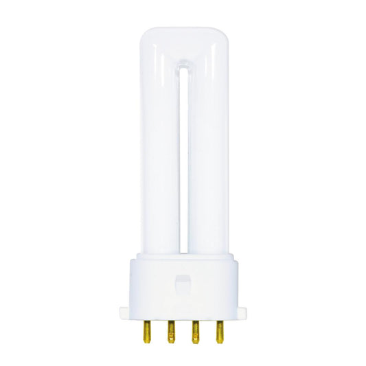 Satco S8360 CF5DS/E/827 5 Watt pin-based Compact Fluorescent 2700K 82 CRI 2G7 base