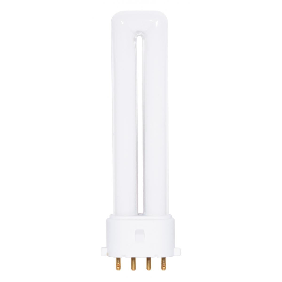 Satco S8363 CF7DS/E/841 7 Watt pin-based Compact Fluorescent 4100K 82 CRI 2G7 base