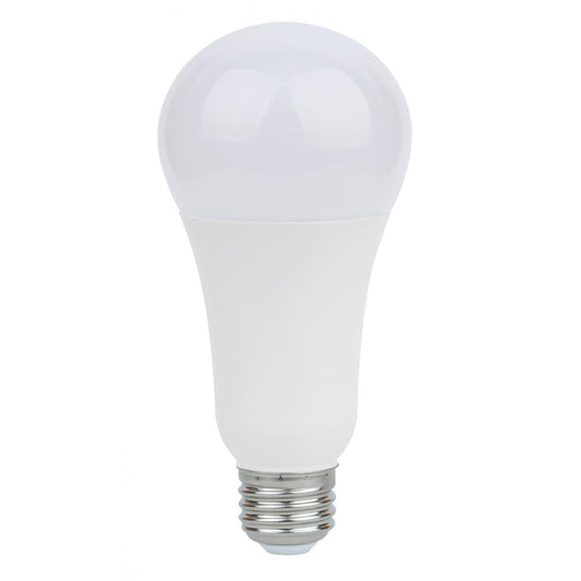 Satco S8544 5/15/21A21/3-WAY/LED/40K 5 Watt/15 Watt/21 Watt A21 LED 3-way Frosted 4000K Medium base 120 Volt
