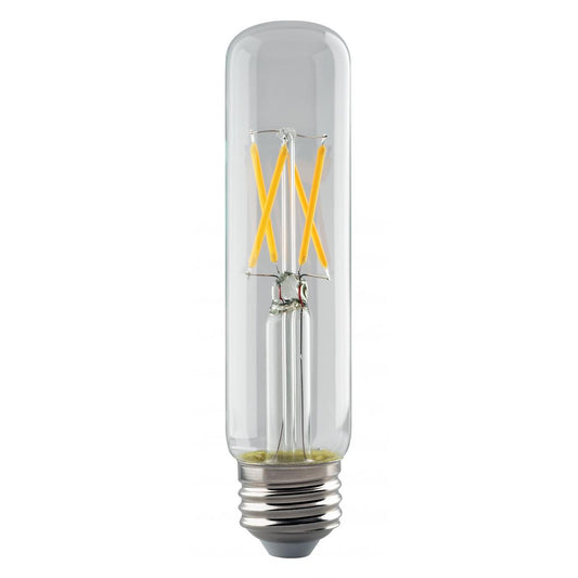 Replacement for Satco S8556 4T10/LED/E26/27K/120V 4 Watt T10 LED Clear Medium base 2700K 120 Volt - NOW S21344