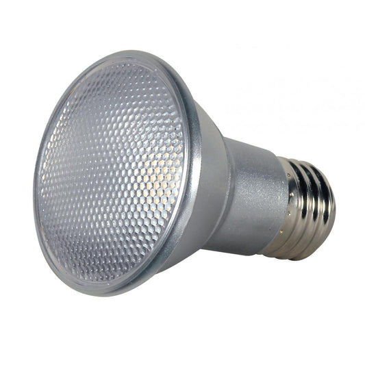 Replacement for Satco S8598 7 Watt PAR20 LED 5000K 40 degree Flood Medium base 120 Volt