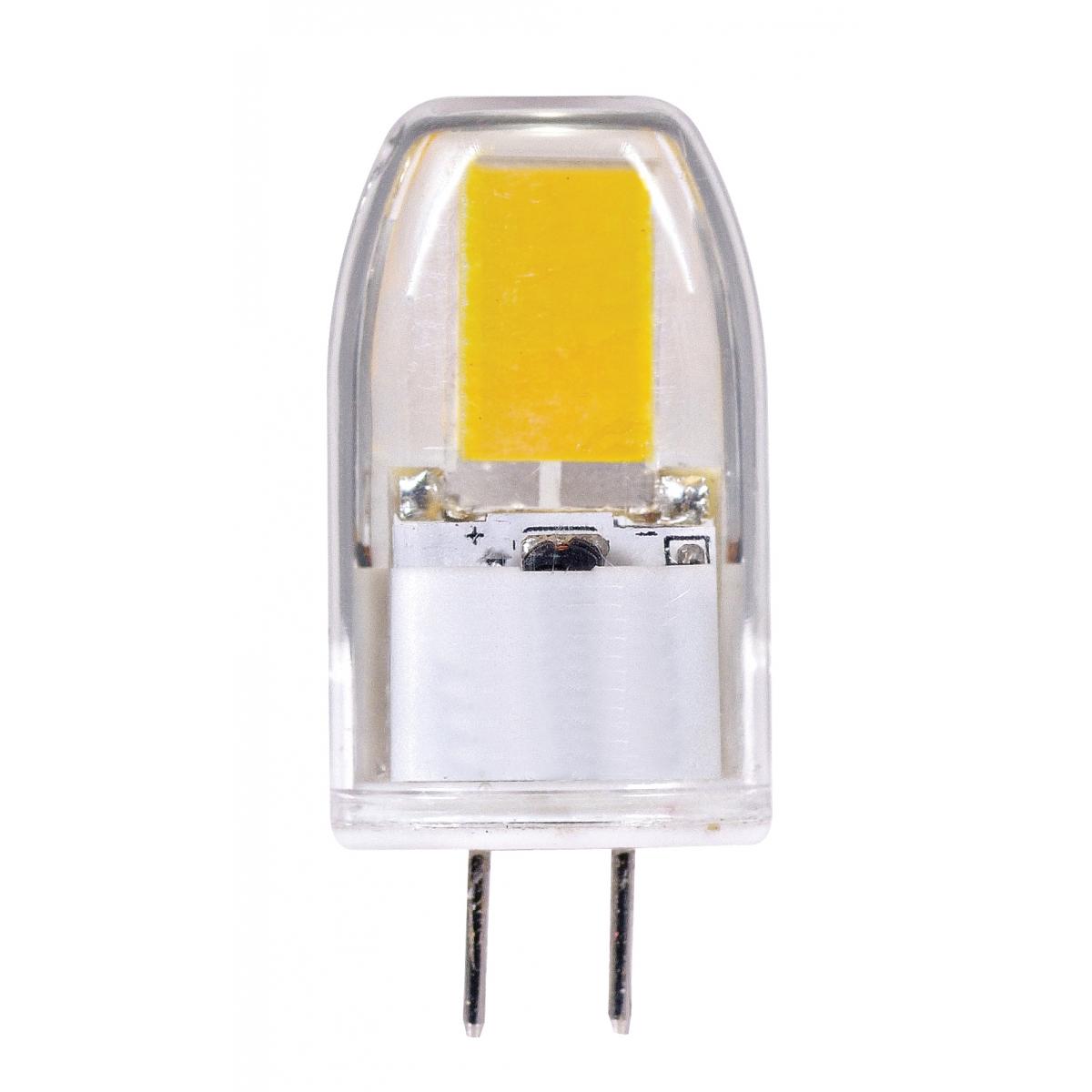 Satco S9544 LED 3W JC/G6.35 12V 3000K 300L 3W JC LED 3000K G6.35 base 12 Volt AC/DC