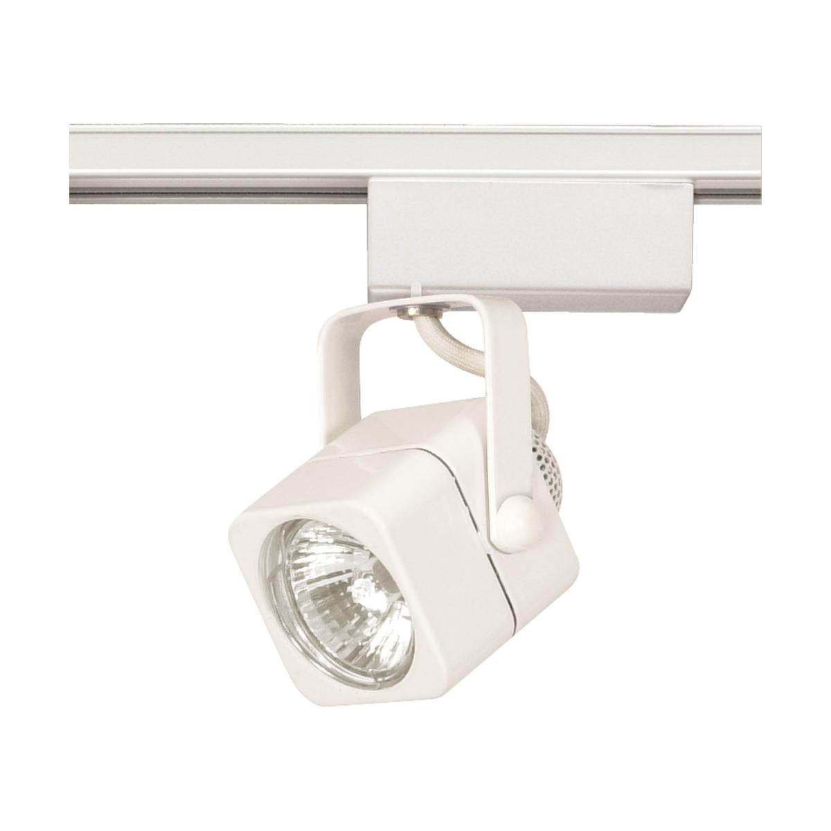 Satco TH232 1 Light - MR16 - 12V Track Head - Square - White Finish