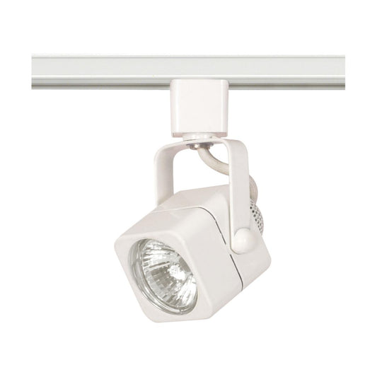 Satco TH312 1 Light - MR16 - 120V Track Head - Square - White Finish