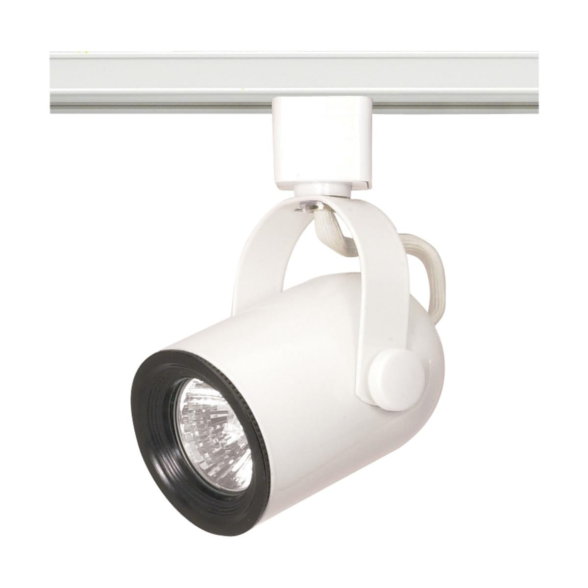 Satco TH315 1 Light - MR16 - 120V Track Head - Round Back - White Finish