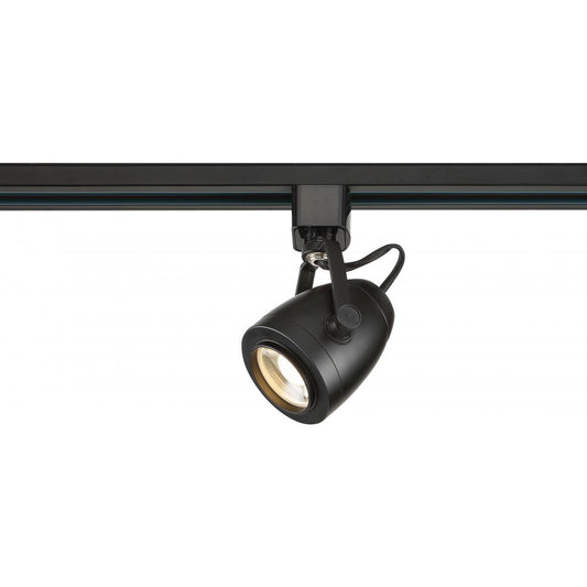 Satco TH414 1 Light - LED - 12W Track Head - Pinch Back - Black - 36 Deg. Beam