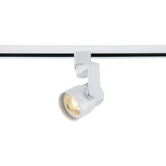 Satco TH423 1 Light - LED - 12W Track Head - Angle Arm - White - 36 Deg. Beam
