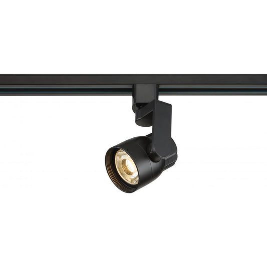 Satco TH424 1 Light - LED - 12W Track Head - Angle Arm - Black - 36 Deg. Beam