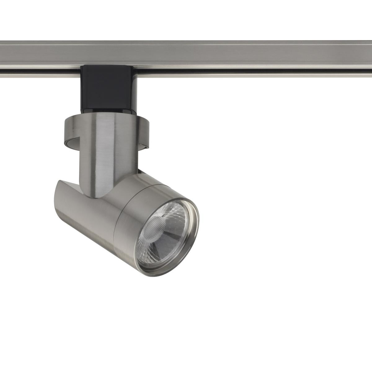 Satco TH437 1 Light - LED - 12W Track Head - Barrel - Brushed Nickel - 36 Deg. Beam