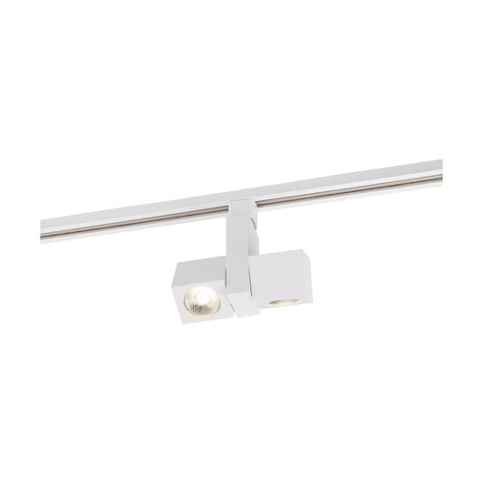 Satco TH486 LED 24 Watt Track Head Dual Square White 24 deg. Beam Angle
