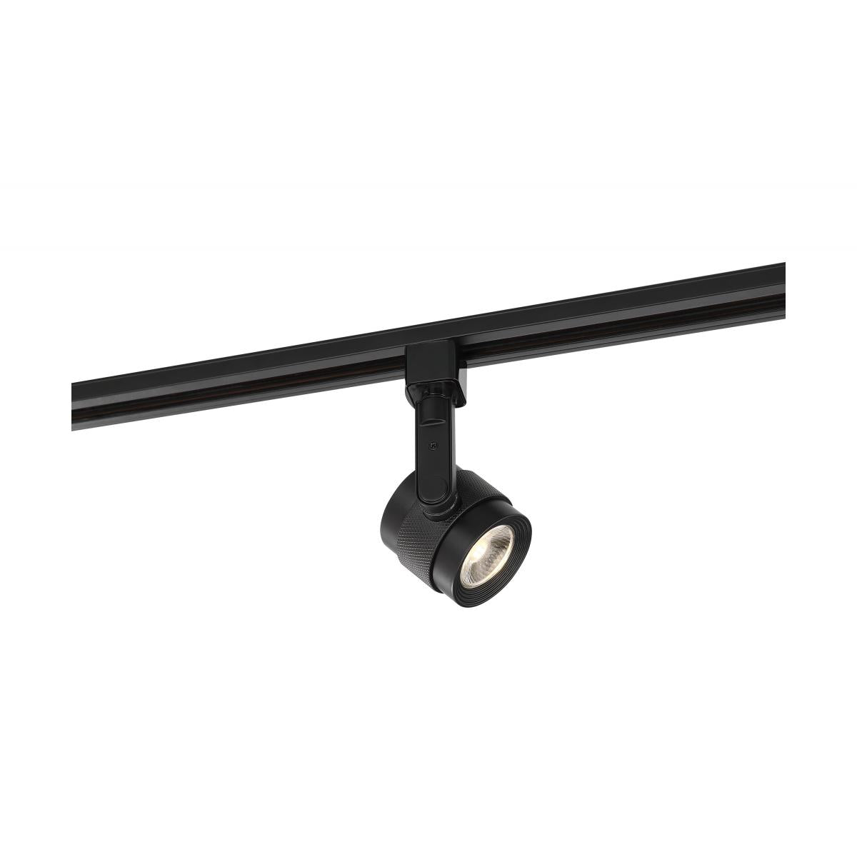 Satco TH494 LED 12 Watt Piston Track Head Black 24 deg. Beam Angle