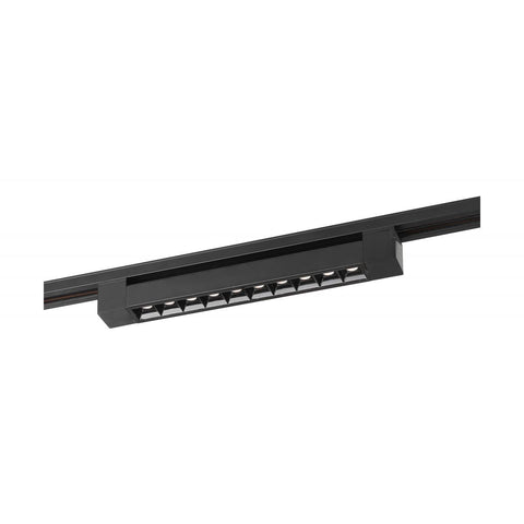 Satco TH501 LED 1FT Track Light Bar Black Finish 30 deg. Beam Angle